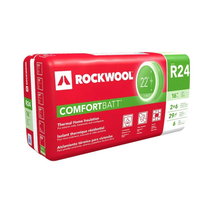 Rockwool Comfortbatt R24 Wood Stud Insulation - Image 1