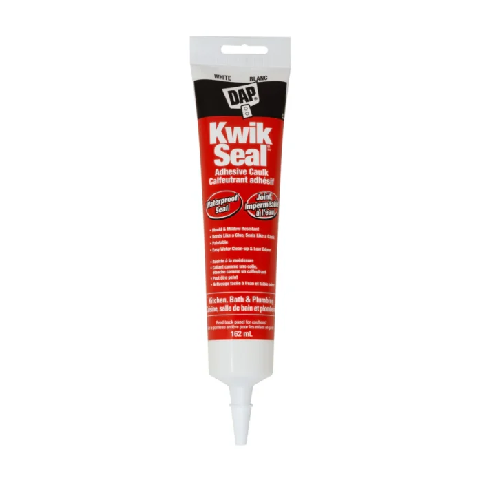 Dap Kwik Seal Adhesive Caulk 162ml - Image 1