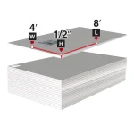 Georgia-Pacific DensShield 1/2 in. x 4 ft. x 8 ft. Gypsum Tile Backer Board - Image 4