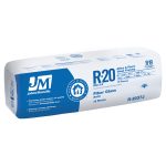 Johns Manville R20 Fibreglass Batt Insulation 120.11-Sq. Ft. Attics and Floors